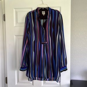 Anne Klein Sheer Tunic